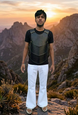 Medieval Warrior Leather Armor  Viking Knight Chest Cuirass for LARP/Cosplay SCA