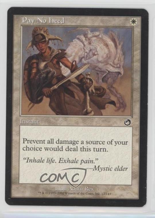 Pay No Heed Magic: Torment #12 2002