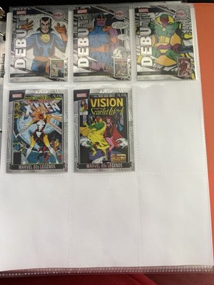 2024 Marvel Aura Insert Cards Lot Of 5