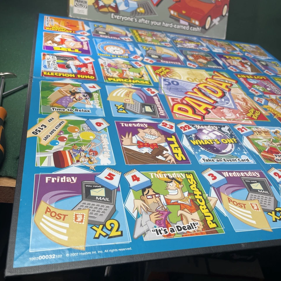 Payday Financial Family Board Game Parker 2002 game is excellent and complete - Image 2 of 4