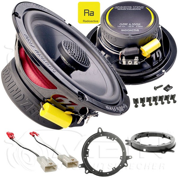 Ground Zero Lautsprecher FüR Toyota RAV4 IV 2013-2018 Front TüR Vorn 140W #BMD9-image