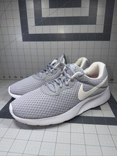 Nike Tanjun Wolf Grey Womens Size 8 Athletic Walking Running Shoes Sneakers