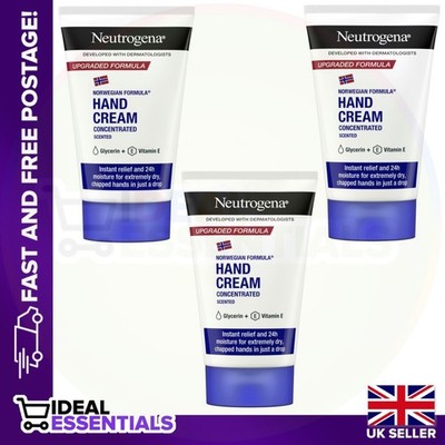 Neutrogena Norwegian Formula Handcreme konzentrierter Duft (3er Pack x 50ml)