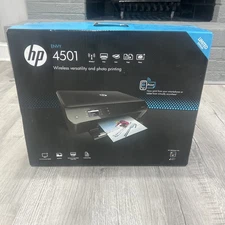 NEW SEALED HP ENVY 4501 (4500 Series) All-in-One Wireless Inkjet Printer Photo