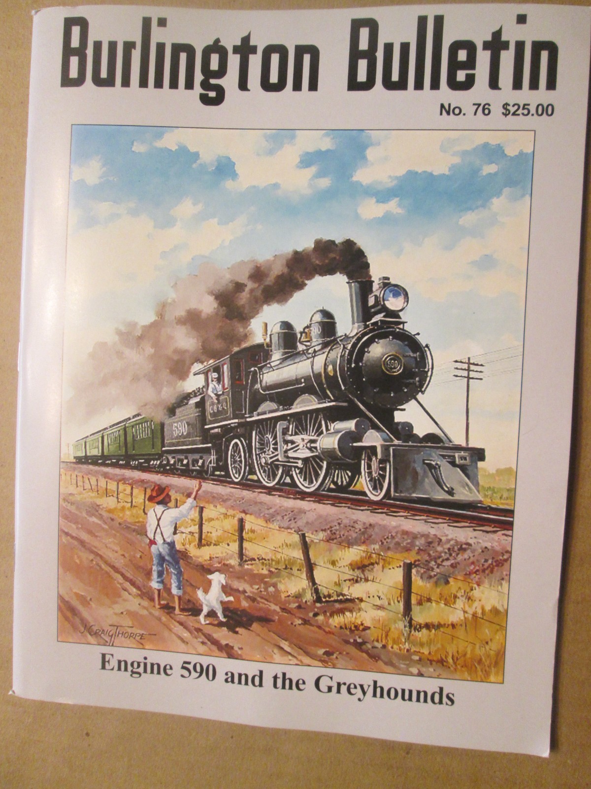 Burlington Bulletin No. 76 Southern Part of the La Crosse Division in the 50s