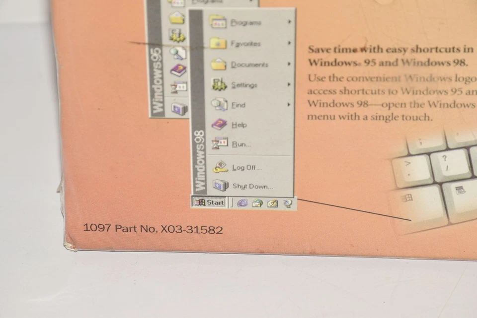 New Microsoft Natural Keyboard Elite PS/2 USB Ergonomic Split Keyboard 286-00082 - Image 3 of 4