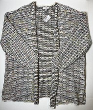 Women?s Cjbanks 3X ?Confetti? Knit Cardigan Sweater NWT