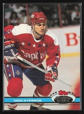 1991-92 Topps Stadium Club Nick Kypreos Washington Capitals #307