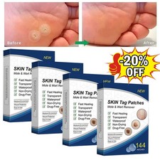 Skin Tag Remover Patches Quick Effective Mole Wart Removal Pad Sticker