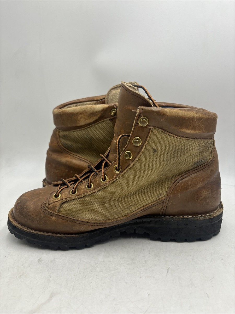 Vintage Danner Light Men's US 8 Brown leather Goretex Hiking Boots