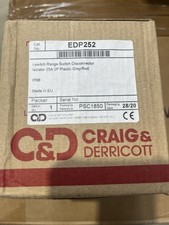 Craig&Derricott 25amp 2pole Rotary Isolator Switch IP66