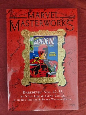 MARVEL MASTERWORKS 110 DAREDEVIL DIRECT DM VARIANT HARDCOVER SEALED 2009 1ST PTG