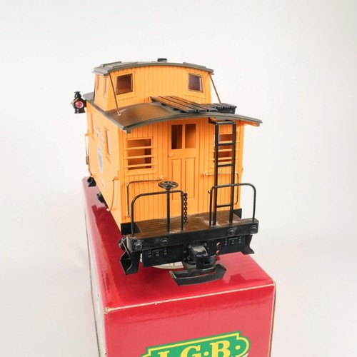 LGB Lehmann G Scale Lake George & Boulder 2-Axle Caboose 4065 - L 01 - Picture 5 of 6