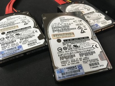 *LOT OF 10* HP 1.2 TB 10K 12G 2.5'' SAS HUC101812CSS204 HP EG1200JEHMC *512 BLOCK
