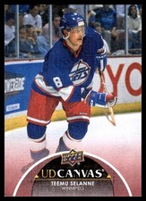 2021-22 Upper Deck UD Canvas Teemu Selanne Winnipeg Jets #C243