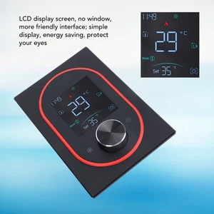 Smart Color Thermostat Energy Saving Temperature Control For Home Office AC 95‑2
