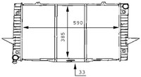 Mahle MotorküHler WasserküHler CR 165 000S FüR 876 V70 S70 Volvo 874 875 C70 850