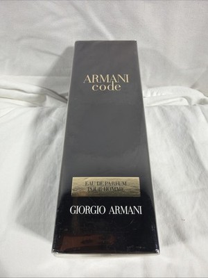 Armani Code Eau De Parfum Giorgio Armani 2 Fl Oz Sealed NOS
