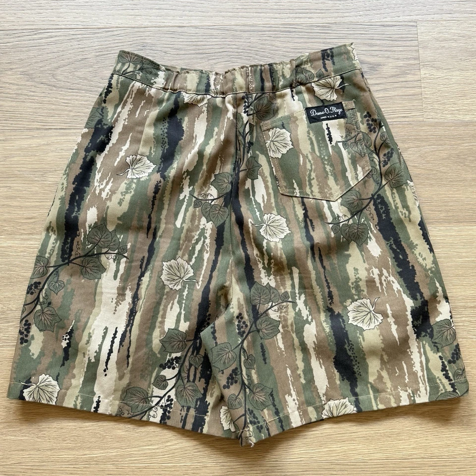 Dame O Flage Shorts Women 10 Camo Realtree Hunting Camping Vintage High Waist - Image 2 of 4