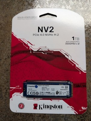 NEW Kingston NV2 1TB PCIe 4.0 NVMe M.2 Internal SSD 3500MB/s SNV2S/1000G