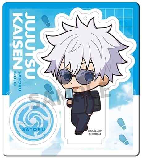 パーツ satoru goto Jujutsu Kaisen x Zoff Glasses Frames Set Satoru Gojo Model Cosplay