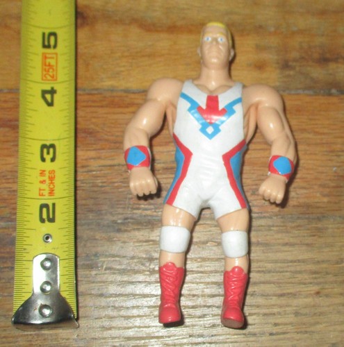 WWF WWE Just Toys Double J Jeff Jarrett bendie Wre...