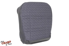 For 1998 Jeep Cherokee-Driver Bottom Replacement Cloth Seat Cover Mist Gray