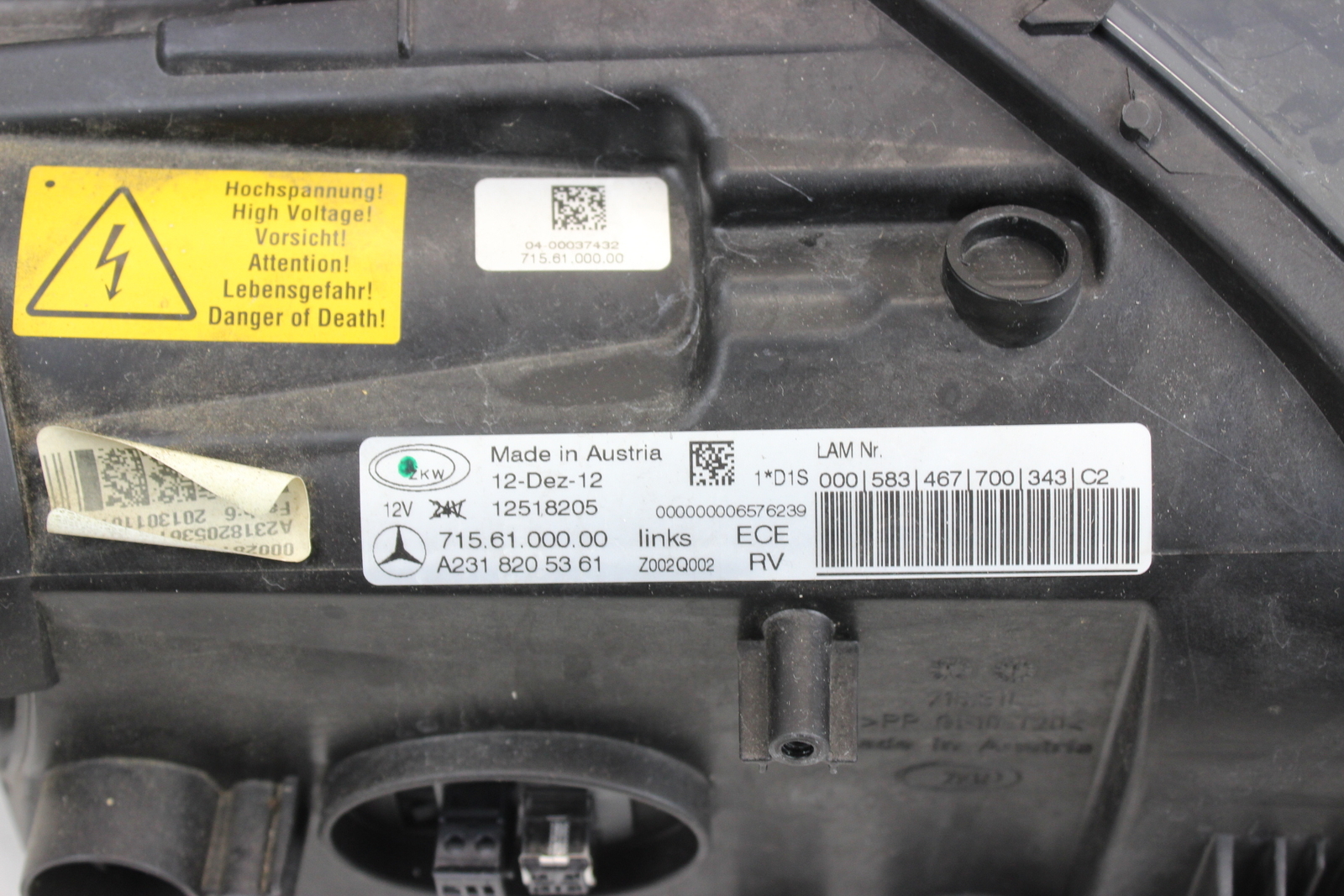 Mercedes Benz SL R231 A231 W231 LED ILS original Scheinwerfer  