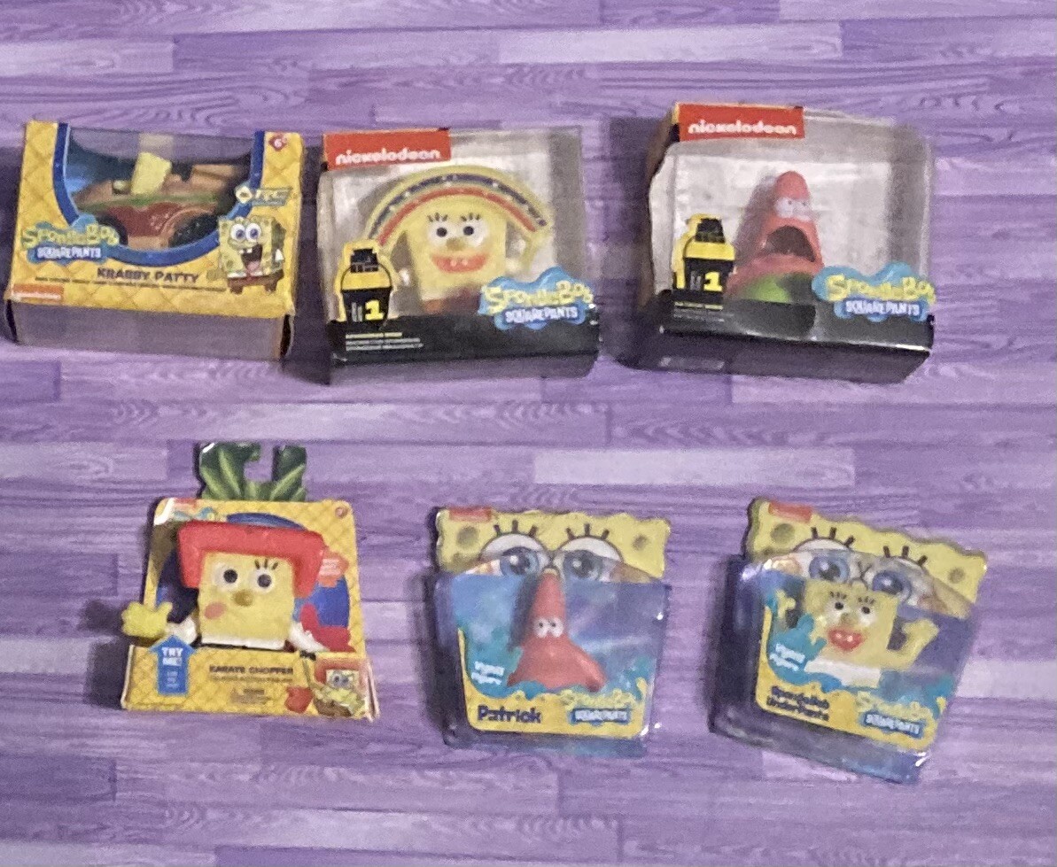 Zuru 5 Surprise Mini Brands Toys Lot Of 6 Spongebob Toys eBay