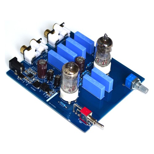 1pcs 6J1 Tube Bile Fever DC12V Audio HIFI Mini Pre-amplifier Board - 第 3/5 張圖片