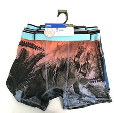 Boys Wonder Nation Boxer Briefs 3 PACK Dinosaur Theme Size XLG 14-16 BRAND NEW
