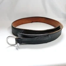 Tex Shoemaker & Sons N44 Black Leather Police Duty Gun Belt