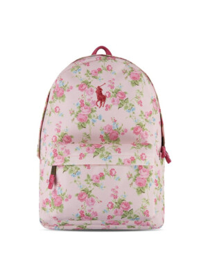Polo Ralph Lauren Kids Collegiate Print Logo Embroidered Backpack