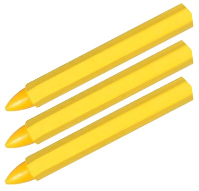 B-G Racing Reifen Kreidemarker Sticks - Premium Qualität - 3er Pack - gelb