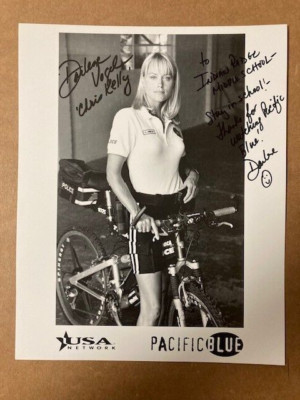 Darlene Vogel Pacific Blue Actress Signed & Nicely Inscribed 8x10 Photo