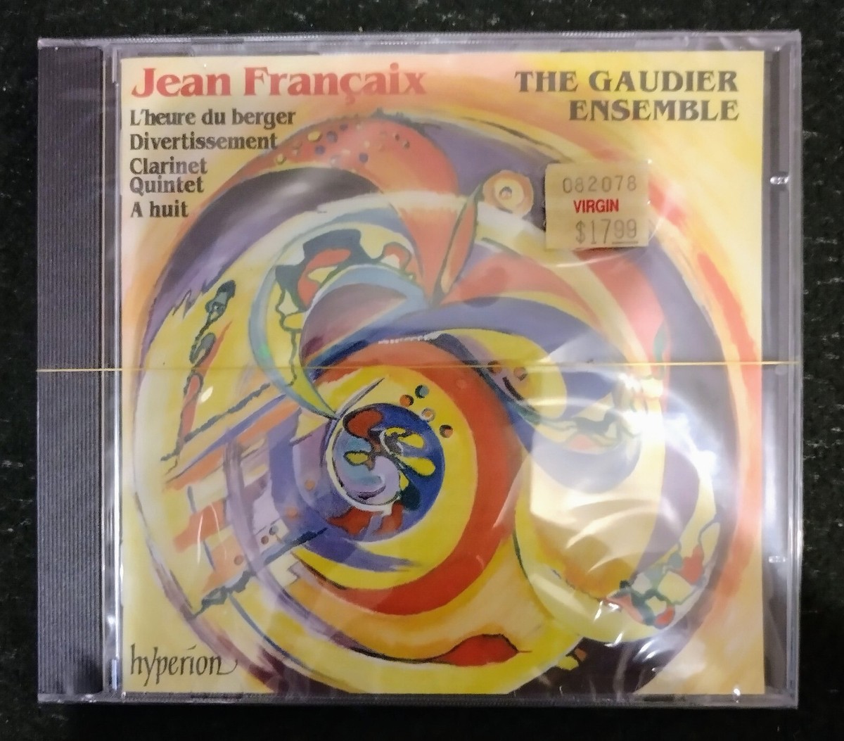 The Gaudier Ensemble – Jean Françaix, UK Hyperion – CDA67036 The Gaudier Ensemble – Jean Françaix, UK Hyperion – CDA67036