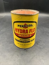 VINTAGE PENNZOIL HYDRA FLO AUTOMATIC TRANSMISSION FLUID 32 FL OZ FULL