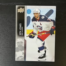 2021-22 Upper Deck Series 1 Hockey Seth Jones Base #53 Columbus Blue Jackets