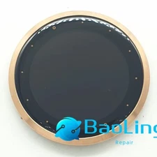 Rose Gold Stainless Steel Bezel LCD Display Screen For Garmin Vivoactive 4s
