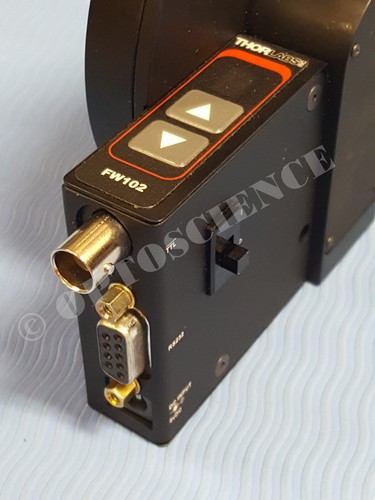 Thorlabs FW102 motorisiertes 6-Position 1" Filterrad mit Filtern - Bild 3 von 6