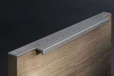 Profile Kitchen Cupboard Handle Brushed Nickel Trim Routered Cabinet Lengths