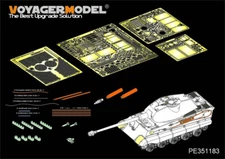 Voyager PE351183 1/35 German King Tiger (Porsche Turret) Detail Set