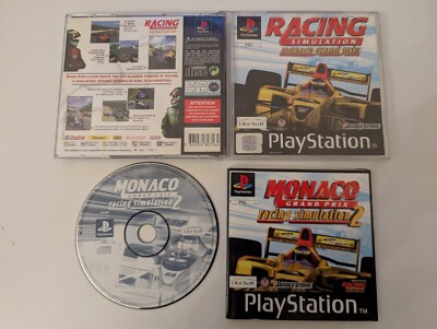 Monaco Grand Prix Racing Simulation 2 Playstation PS1 mit Anleitung