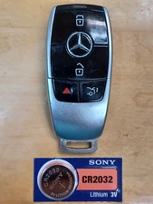 Fair condition OEM 4 Btn Mercedes-Benz Smart Key Remote    IYZ-MS2   Glossy Back