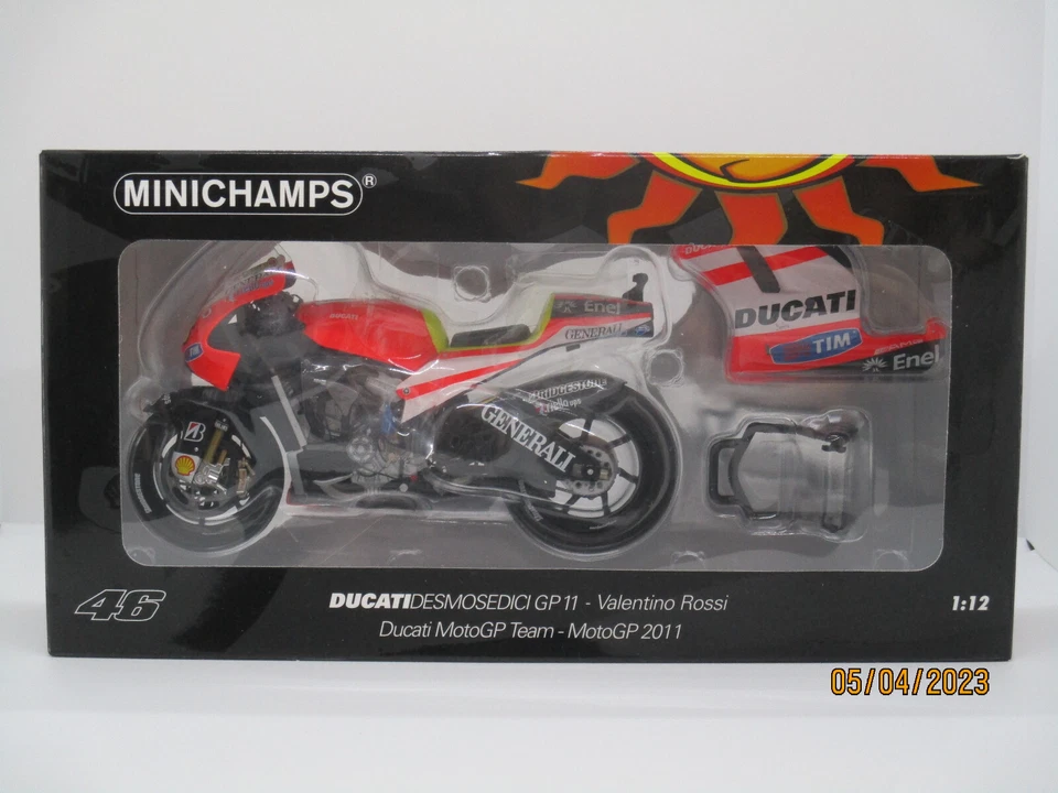 DUCATI DESMOSEDICI GP11, #46, Valentino Rossi, 2011 MotoGP, nur 3212 Stk.!!! - Bild 2 von 4