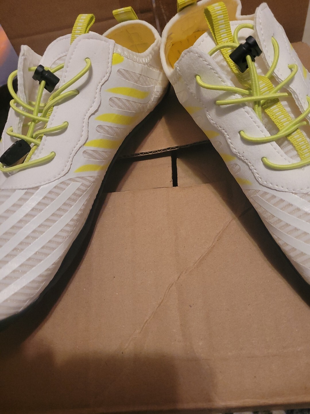 Lotto 2 Scarpe Barestep Nuove Donna Uomo Bianco e Giallo Bianco e Nero