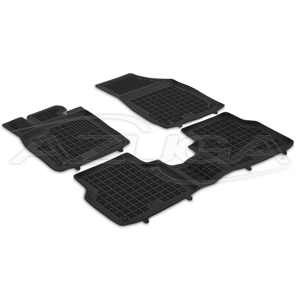 Gummi-FußMatten Hohe Gummimatten Passend FüR Audi Q4 (Sportback) E-Tron Ab 2021-image