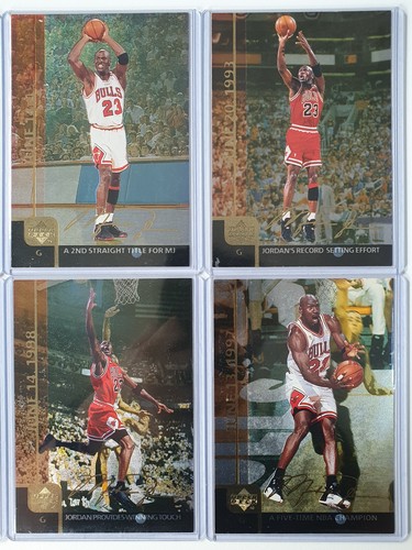 1999 Upper Deck Michael Jordan GOLD #JUMBO Complete Set of 6 - Great Condition - Picture 3 of 4