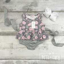 Pete  LUCY 12-18 month romper