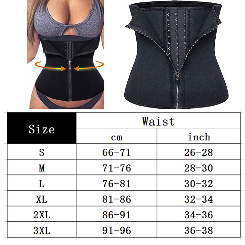 Fajas Colombianas Vita Trainer Cintura Cincia Lunga Busto Cincher